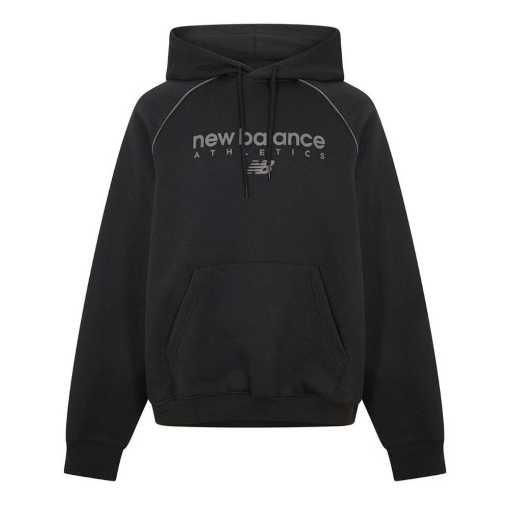 New Balance Unisex Adult Drawstring Hoodie / Black